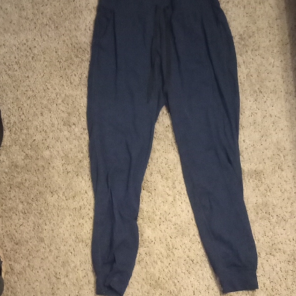 Casual Blue Jogger Pants
